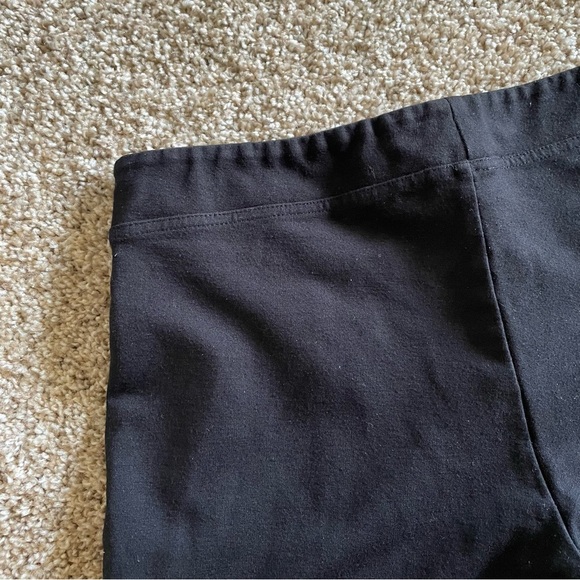 🚨BCBGMaxAzria Seamed Pull On Pants Jeggings Women’s Large Petite Black Comfort - Picture 9 of 12